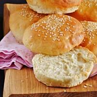 Bułki do hamburgerów wg Marthy Stewart...