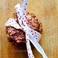 Fit ciastka z jeżynami