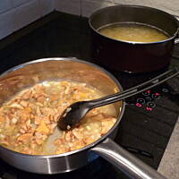 Kremowe tagliatelle z kurkami!