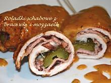 Fot. makusia, Roladki ze schabu z bracówką i mozzarellą
