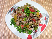 Fot. pralina, Potrawka z ryżem i kurczakiem - podobno śródziemnomorska!