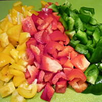 Potrawka z ryżem i kurczakiem - podobno śródziemnomorska!