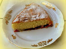 Fot. oczko, Ciasto ze śliwkami