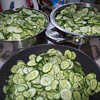 Sałatka z ogórków na zimę :)