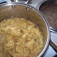 Krokiety z kapustą i grzybami