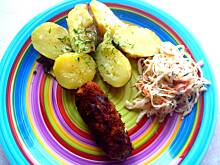 Fot. InkaMalinka, Kotlety mielone cygara z ogórkiem i białym serem