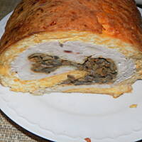 Rewelacyjna,nowoczesna i imprezowa rolada z piersi kurczaka