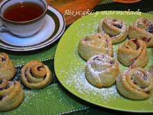 Fot. makusia, Kruche różyczki z marmoladą