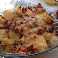 Pyszna zapiekanka ziemnaczana :)