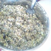 Pierogi z grzybami leśnymi