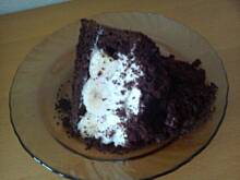 Fot. Goszija, Ciasto czekoladowe z nadzieniem bananowym