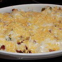 Brokuł Zapiekany z Boczusiem