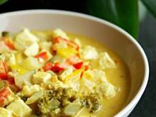 Fot. KapitanWrona, Tajskie curry z tofu i masłem orzechowym