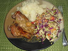 Fot. kamila258, Pałki kurczaka z czosnkiem z wolnowara