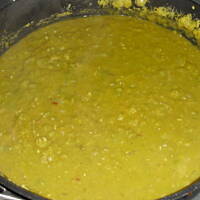 Dal z zielonego groszku