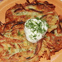 Placki Wiórkowe -ziemniaczane