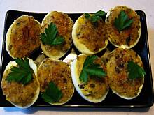 Fot. Asuna, Jajka nadziewane pieczarkami