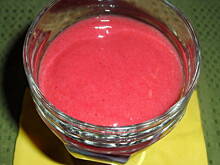 Fot. kamila258, koktajl truskawki + winogrona