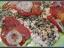 Fot. zosia_samosia, Łosoś zapiekany na pomidorach i cebuli