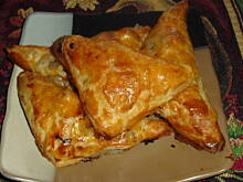 Fot. kamila258, Rożki francuskie z jabłkami, orzechami i serem gorgonzola