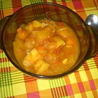 Pikantny gulasz z dyni.