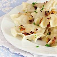 Pyszne pierogi  z mięsem w/g przepisu p. Macieja Kuronia