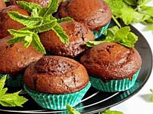 Fot. Mloda, Muffiny czekoladowo - miętowe