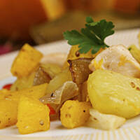 Kostka drobiowo dyniowa