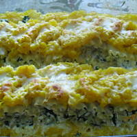 Roladki lazaniowe z dynią i szpinakiem