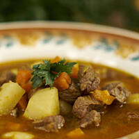 Zupa gulaszowa z dynią