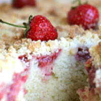 Kruche z truskawkami