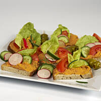 Pasta z wędzonego dorsza