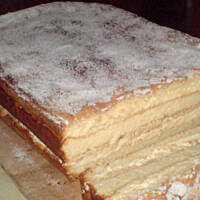 Placek z wkładką serową