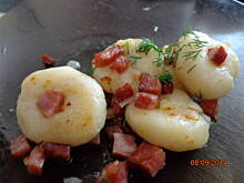 Fot. agapornis, Kluski śląskie