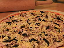 Fot. małgosia21, Pizza na cienkim cieście