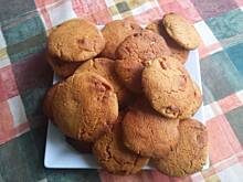 Fot. InkaMalinka, Błyskawiczne ciastka z masłem orzechowym i czekoladą