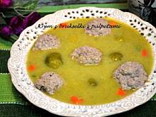 Fot. makusia, Krem z brukselki z pulpetami