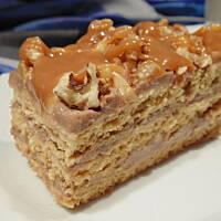 Kostka miodowo-serowa