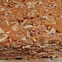 Kostka miodowo-serowa