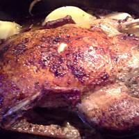 Mięso w mięsie czyli kaczka faszerowana mięsem