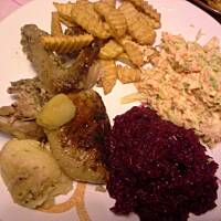 Mięso w mięsie czyli kaczka faszerowana mięsem