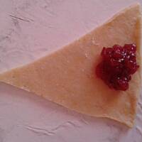 Rogaliki z nadzieniem ;) ! ( ciasto drożdżowe z lodówki )