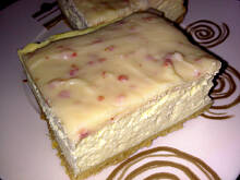 Fot. Ann93, Śmietankowy sernik w kropki