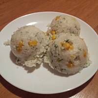 Ryż z kukurydzą i koperkiem