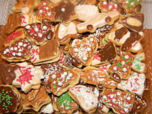 Fot. kasnik, Cisteczka sklejane marmoladą na Boże Narodzenie