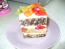 Fot. domi87, Ciasto z masą budyniową i galaretkami