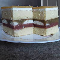 Sernik z masą jabłkową