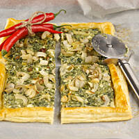 A'la tarta szpinakowo-cebulowa