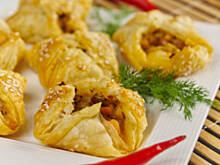 Fot. Wkn, Paczuszki łososiowe z suszonymi pomidorami