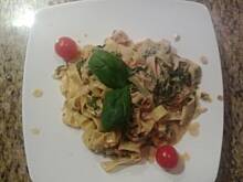 Fot. Mama AZK, Makaron z sosem "toskańskim"